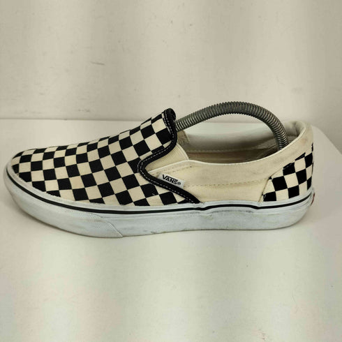 バンズ VANS チェッカーフラッグ スリッポン メンズ JPN:26.5