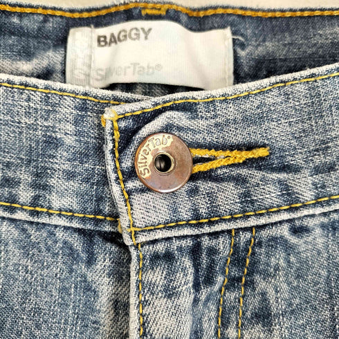 リーバイス Levis 00s 187刻印 グアテマラ製 Silver Tab BAGGY デニムパンツ メンズ W36 L36