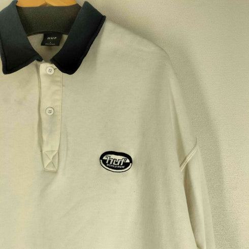 ハフ HUF ELLIPSE LOGO POLO FLEECE メンズ JPN:L