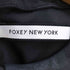 フォクシーニューヨーク FOXEY NEW YORK 襟素材切替 ノースリーブワンピース レディース 38