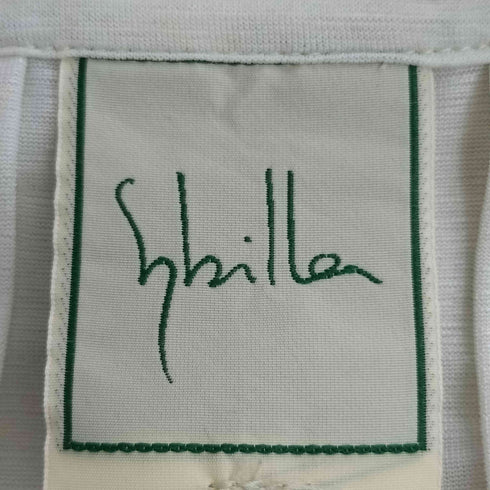 シビラ Sybilla ボタニカルプリントプリーツブラウス レディース JPN:M