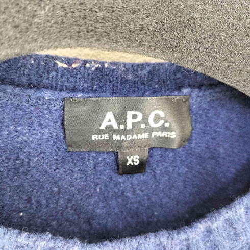 アーペーセー A.P.C. ウール混 ボーダーニット レディース import:XS