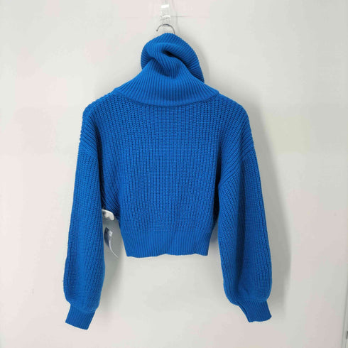 ムルーア MURUA ZIPショートニット レディース FREE