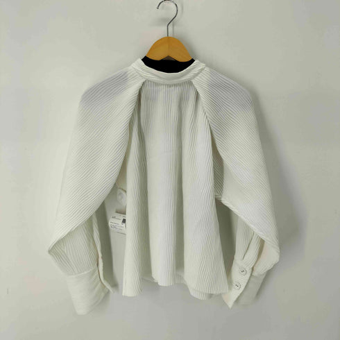 ルシェルブルー LE CIEL BLEU 22SS Wave Pleated Blouse レディース JPN:36