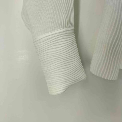ルシェルブルー LE CIEL BLEU 22SS Wave Pleated Blouse レディース JPN:36