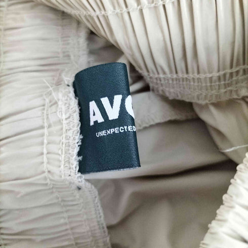 AVOIR ドローストリングシャーリングスカート レディース