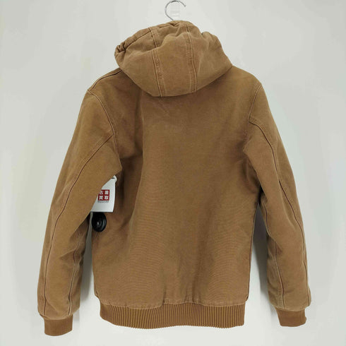 カーハート Carhartt 00S メキシコ製 ACTIVE JACKET アクティブ ジャケット ダック ジップアップ パーカー 裏地 フリース キルティング ユニセックス レディース import:XL