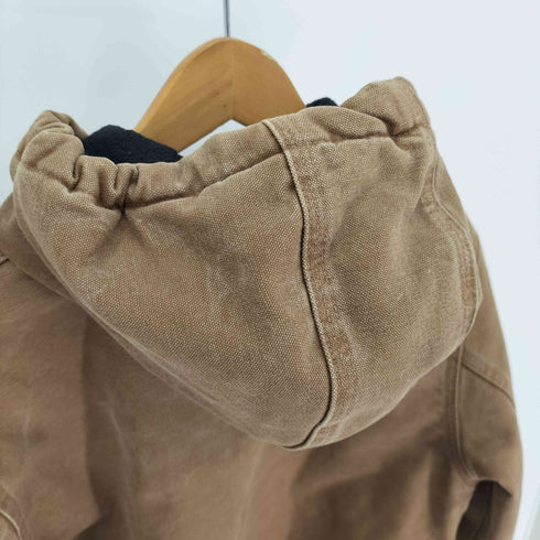 カーハート Carhartt 00S メキシコ製 ACTIVE JACKET アクティブ ジャケット ダック ジップアップ パーカー 裏地 フリース キルティング ユニセックス レディース import:XL