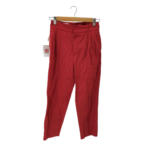 ビームス BEAMS AK+1 ポリエステルリネンピンタックパンツ レディース JPN:36