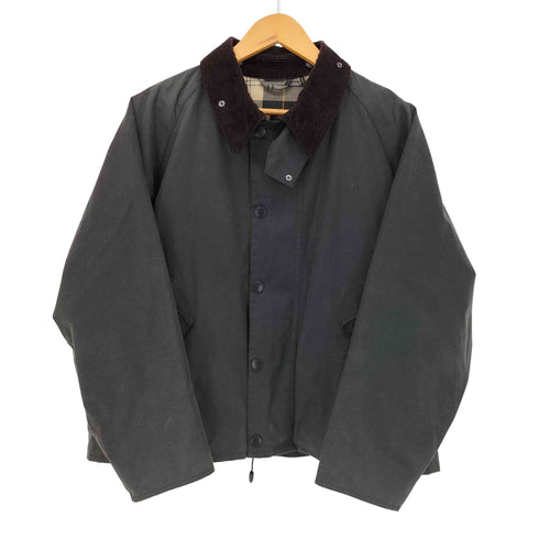 バブアー Barbour TRANSPORT ワックス コットン ショート ブルゾン メンズ UK:36