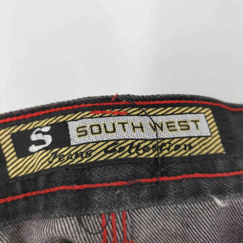 SOUTH WEST ブラックペインターデニム メンズ W38