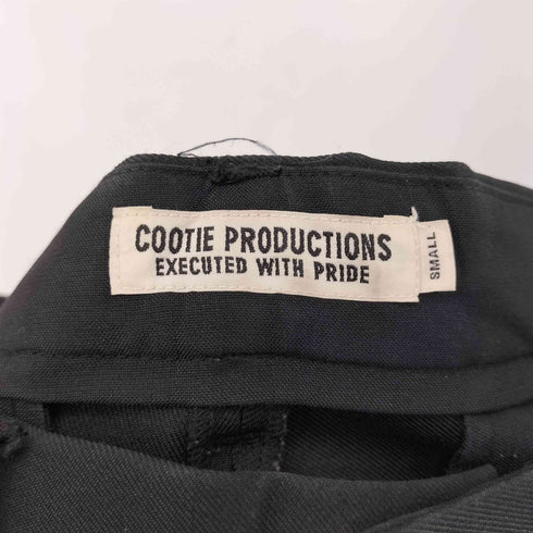 クーディプロダクション cootie productions センタプリーツ ポリエステル スラックス メンズ JPN:S