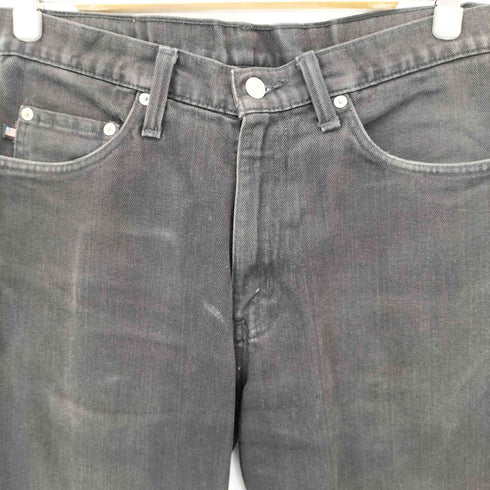 ポロジーンズ RL POLO JEANS CO. 後染め ブラックジップフライデニム メンズ 31/30
