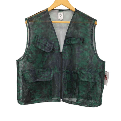 サウスツーウェストエイト SOUTH2 WEST8 Bush Trek Vest グリーンカモ メンズ JPN:M