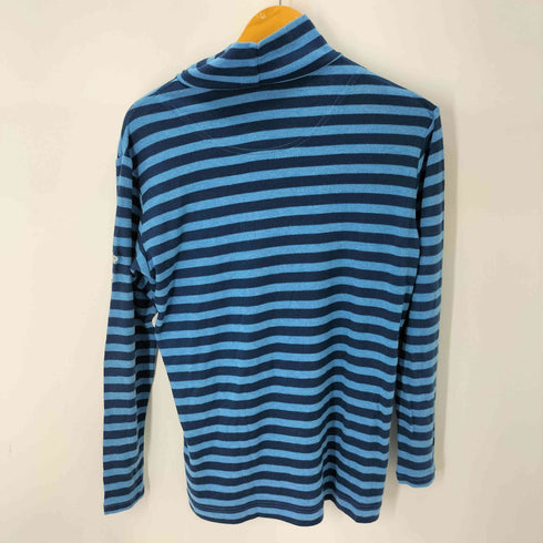 カッターアンドバック CUTTER&BUCK タートルネックボーダーL/S Tシャツ ゴルフ メンズ JPN:M