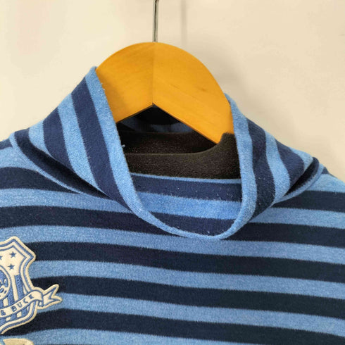 カッターアンドバック CUTTER&BUCK タートルネックボーダーL/S Tシャツ ゴルフ メンズ JPN:M