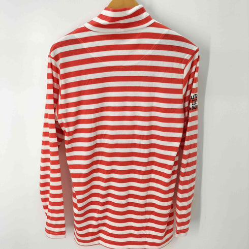 カッターアンドバック CUTTER&BUCK タートルネックボーダーL/S Tシャツ ゴルフ メンズ JPN:M