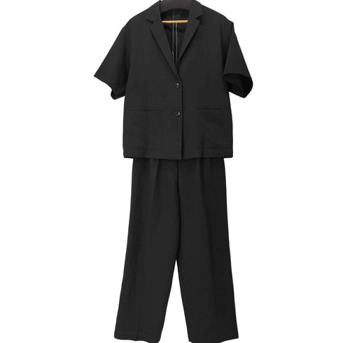 フリークスストア FREAKS STORE リネンライクショートスリーブロングパンツセットアップ レディース M