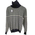 パーリーゲイツ PEARLY GATES ロゴワッペンタートルネックボーダーニットセーター ゴルフ メンズ JPN:4