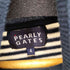 パーリーゲイツ PEARLY GATES ロゴワッペンタートルネックボーダーニットセーター ゴルフ メンズ JPN:4