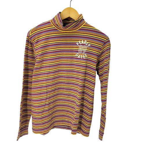 パーリーゲイツ PEARLY GATES プリントタートルネックL/S Tシャツ ゴルフ メンズ JPN:4