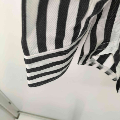 パーリーゲイツ PEARLY GATES ロゴワッペンストライプボタンダウンL/Sポロシャツ ゴルフ メンズ JPN:4