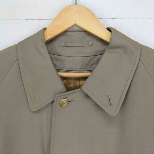 バーバリーズ BURBERRYS 裏地チェック ライナー付き 玉虫 ステンカラーコート メンズ 175