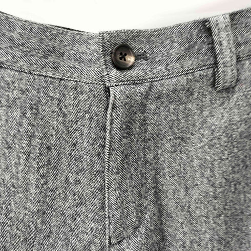 ピーエスポールスミス PS Paul Smith ヘリンボーンノータックテーパードスラックス メンズ JPN:S