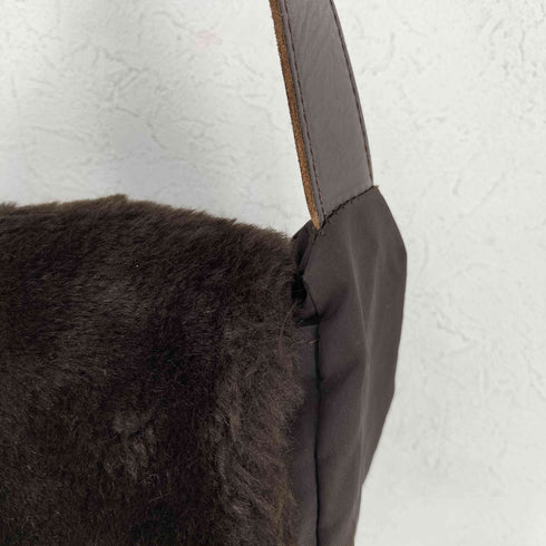 LAZZARI ファー ショルダーバッグ レディース