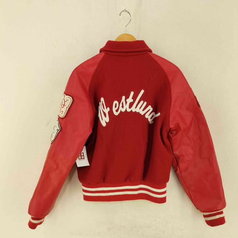 MECA SPORTSWEAR USA製 レザースリーブ スタジャン メンズ import:S