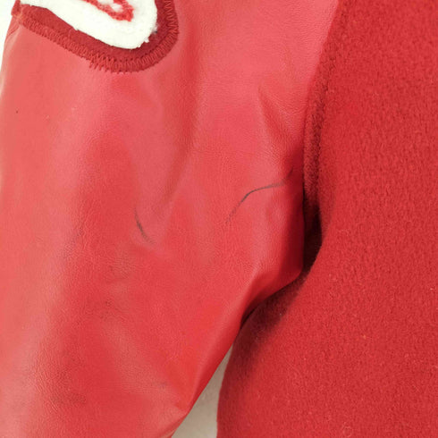 MECA SPORTSWEAR USA製 レザースリーブ スタジャン メンズ import:S