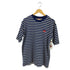 リーバイス Levis BOX TEE-CREAM AND BLUE メンズ import:S