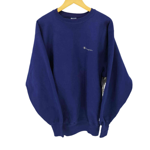 チャンピオン Champion 90S REVERSE WEAVE USA製 刺繍タグ ロゴ刺繍 クルーネックスウェット メンズ JPN:XXL