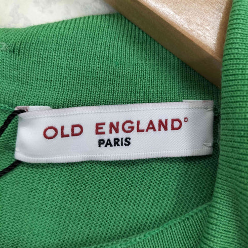 オールドイングランド OLD ENGLAND バックボタンニットポロシャツ レディース 38