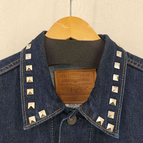 リーバイス Levis PREMIUM TRUCKER JACKET スタッズリメイク メンズ import:S