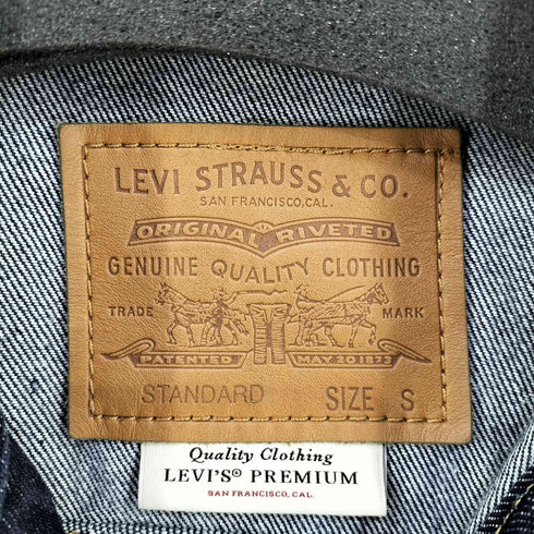 リーバイス Levis PREMIUM TRUCKER JACKET スタッズリメイク メンズ import:S