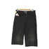 リーバイス Levis XL STRAIGHT ブラック INFLUENTIAL LADY クロップドリメイク レディース 28inch