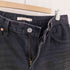 リーバイス Levis XL STRAIGHT ブラック INFLUENTIAL LADY クロップドリメイク レディース 28inch