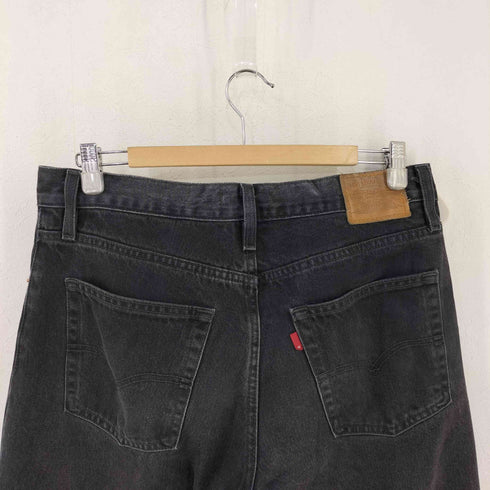 リーバイス Levis XL STRAIGHT ブラック INFLUENTIAL LADY クロップドリメイク レディース 28inch