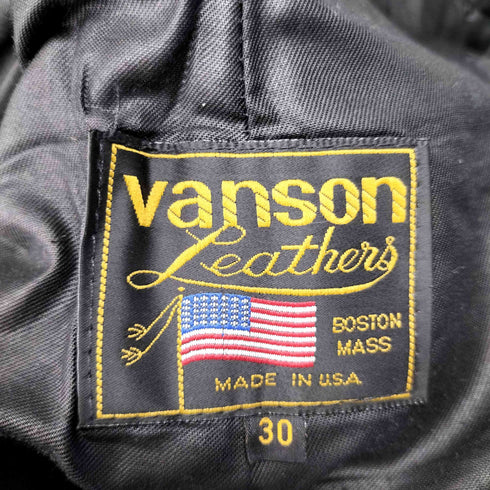 バンソン VANSON MADE IN USA レザーパンツ メンズ 30