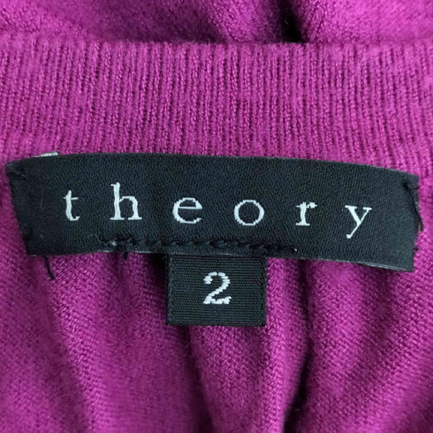 セオリー theory SHERRIN / FLEX バルーンスリーブ 半袖 ニットポロシャツ レディース 2