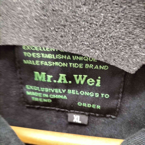 Mr.A.Wei シガレットポケット フーデッド ジップアップジャケット メンズ JPN:XL