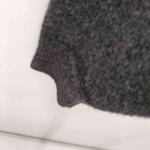 シュミーズラコステ CHEMISE LACOSTE ウール100%ロゴワッペンクロップドVネックセーター レディース JPN:3