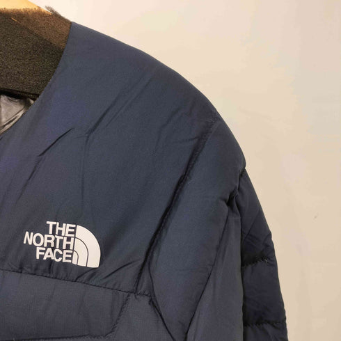 ザノースフェイス THE NORTH FACE サンダーラウンドネックジャケット ノーカラー ライトダウンジャケット メンズ JPN:XL