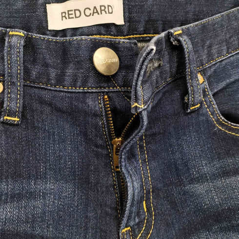 レッドカード REDCARD ストレッチデニムパンツ レディース 25