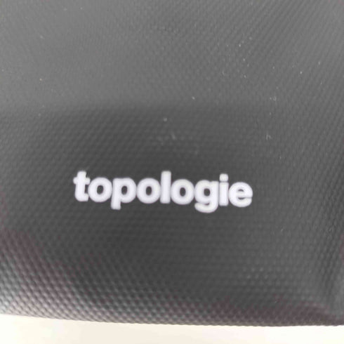 トポロジー Topologie ロゴプリントショルダーミニポーチ スマホポーチ レディース