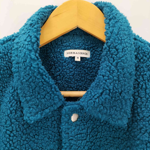 NORMANBROS フロントボタンボアジャケット レディース M