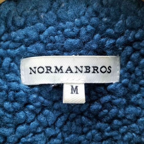 NORMANBROS フロントボタンボアジャケット レディース M