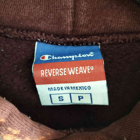 チャンピオン Champion 00s メキシコ製 3色タグ REVERSE WEAVE LOYOLA UNIVERSITY CHICAGO タイダイ加工 プルオーバーパーカー メンズ import:S