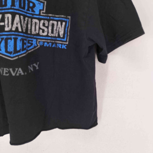 ハーレーダビッドソン HARLEY-DAVIDSON MADE IN USA 両面プリント半袖Tシャツ メンズ XL